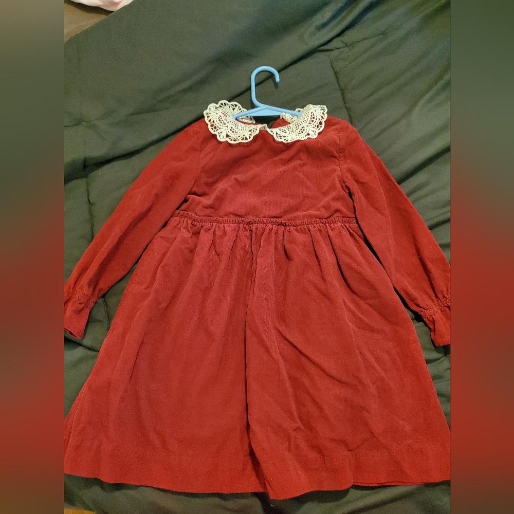 Girls red dress